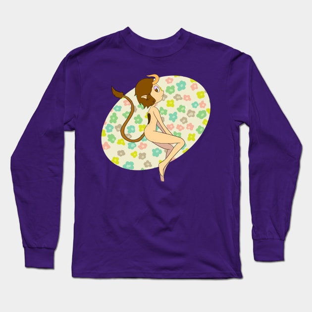 Huldra Long Sleeve T-Shirt by CuddlySpider